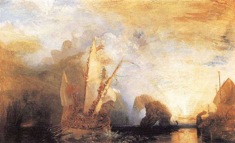 J.M.W. Turner Ulysses Deriding Polyphemus